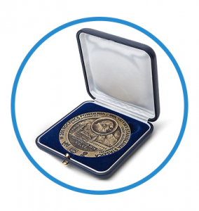 Pamětní medaile vyrobená na míru výrobcem MCC Metalcasts CZ