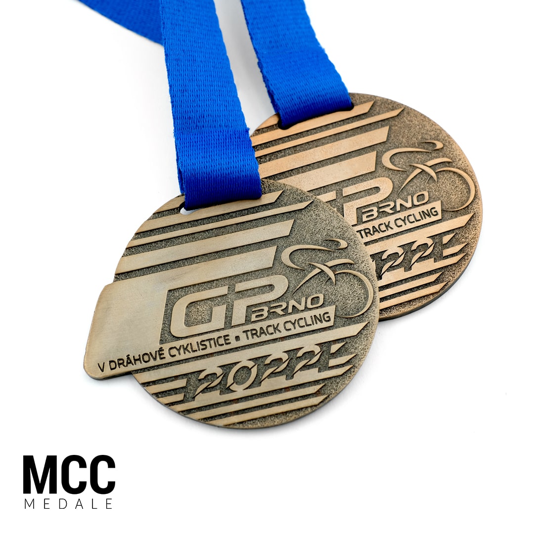 Medaile na zákazku pro GP Brno