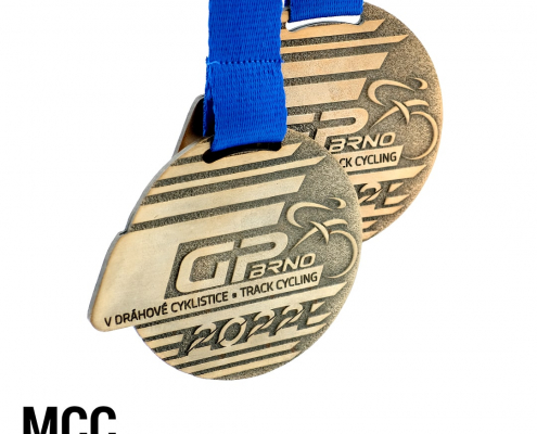 Výroba medailí na míru pro akce GB Brno